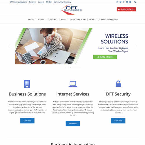 DFT Communications by Luke Weatherlow