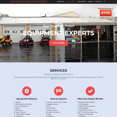 Montes Small Engine Repair by Luke Weatherlow